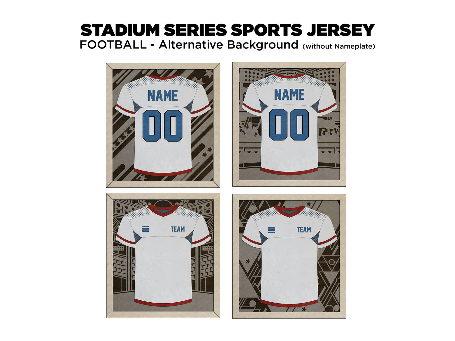 Stadium Series Jerseys-Football (Customizable)