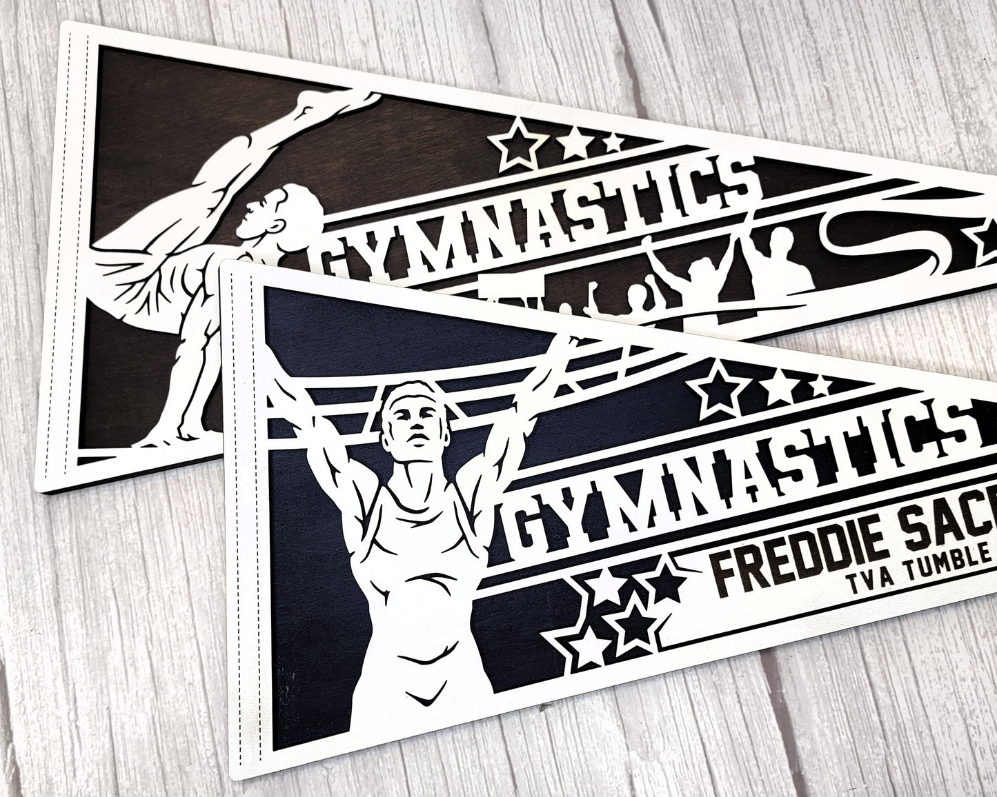 Stadium Series Sports Pennant-Gymnastics (Customizable)