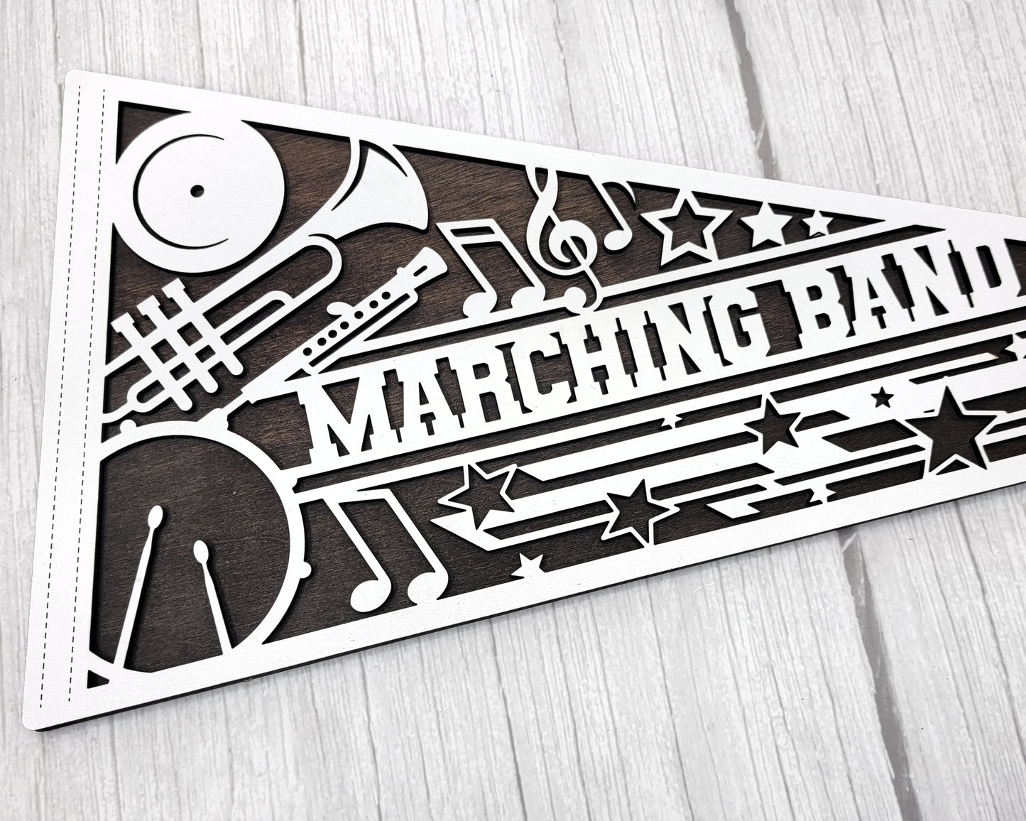 Stadium Series Sports Pennant-Marching Band (Customizable)