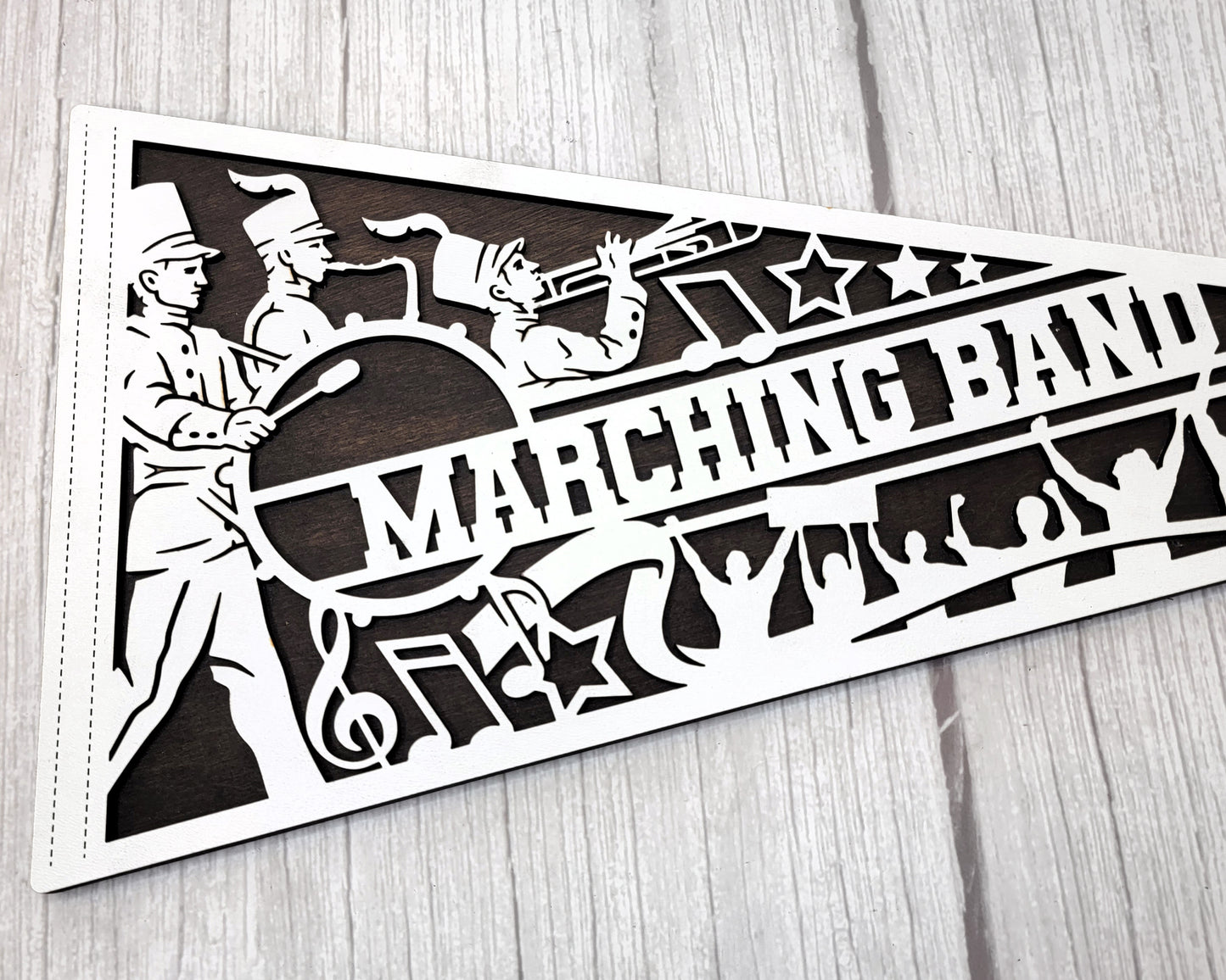 Stadium Series Sports Pennant-Marching Band (Customizable)