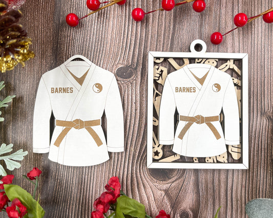 Sports Jersey Ornament-Martial Arts (Customizable)