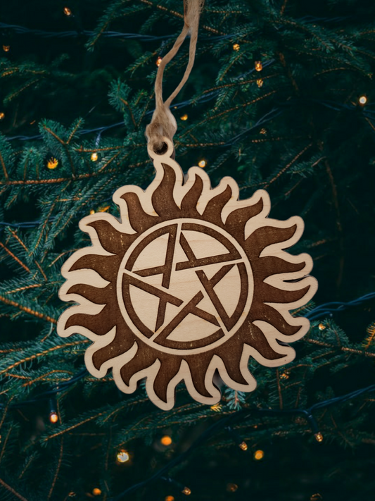 Television Anti-Possession Symbol Ornament