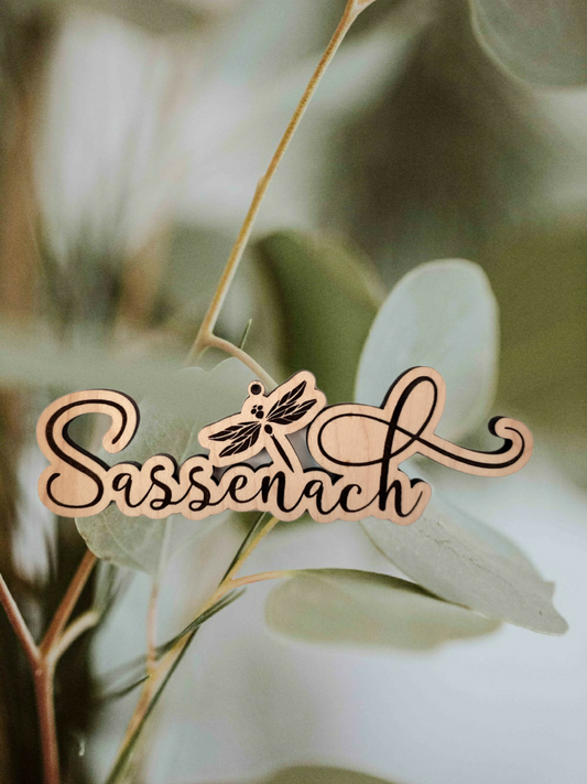 Television Sassenach w/ Dragonfly Ornament