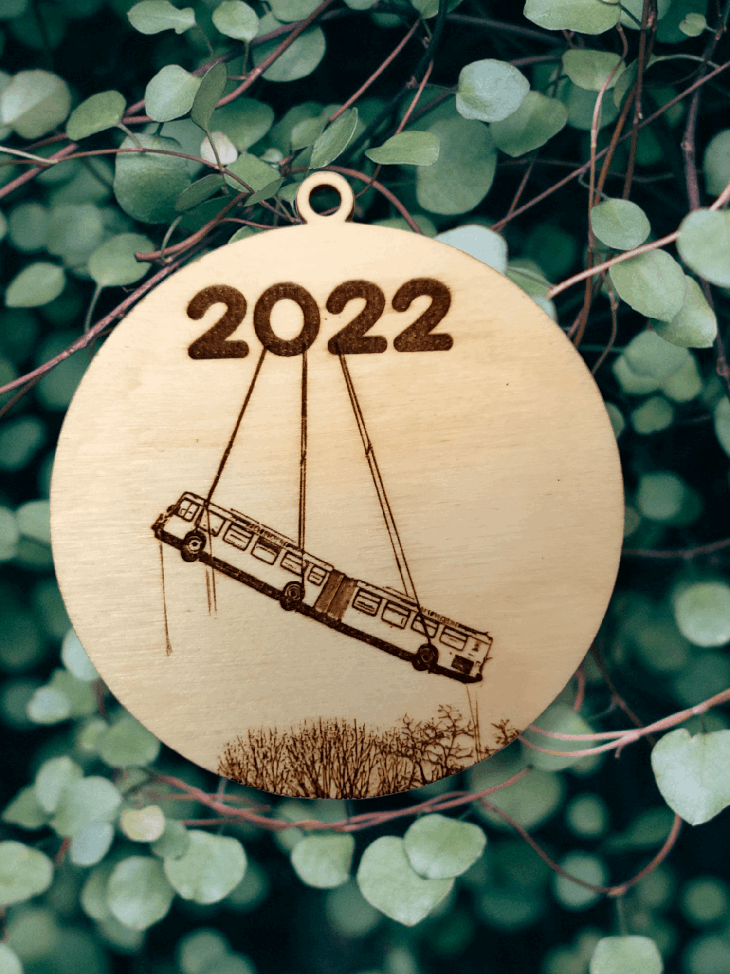 2022 Pittsburgh Bus Ornament