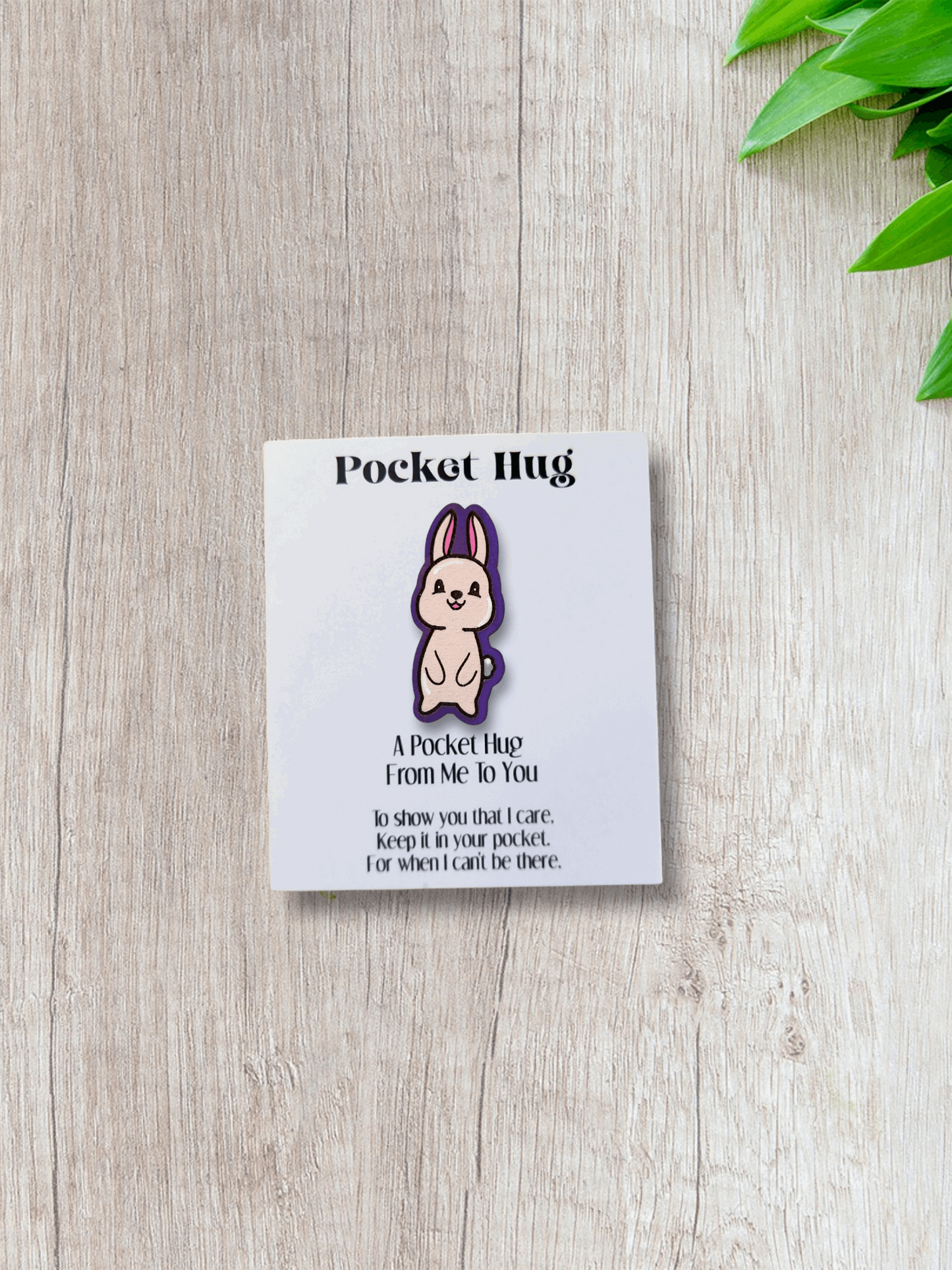 Rabbit Pocket Hug (Customizable)