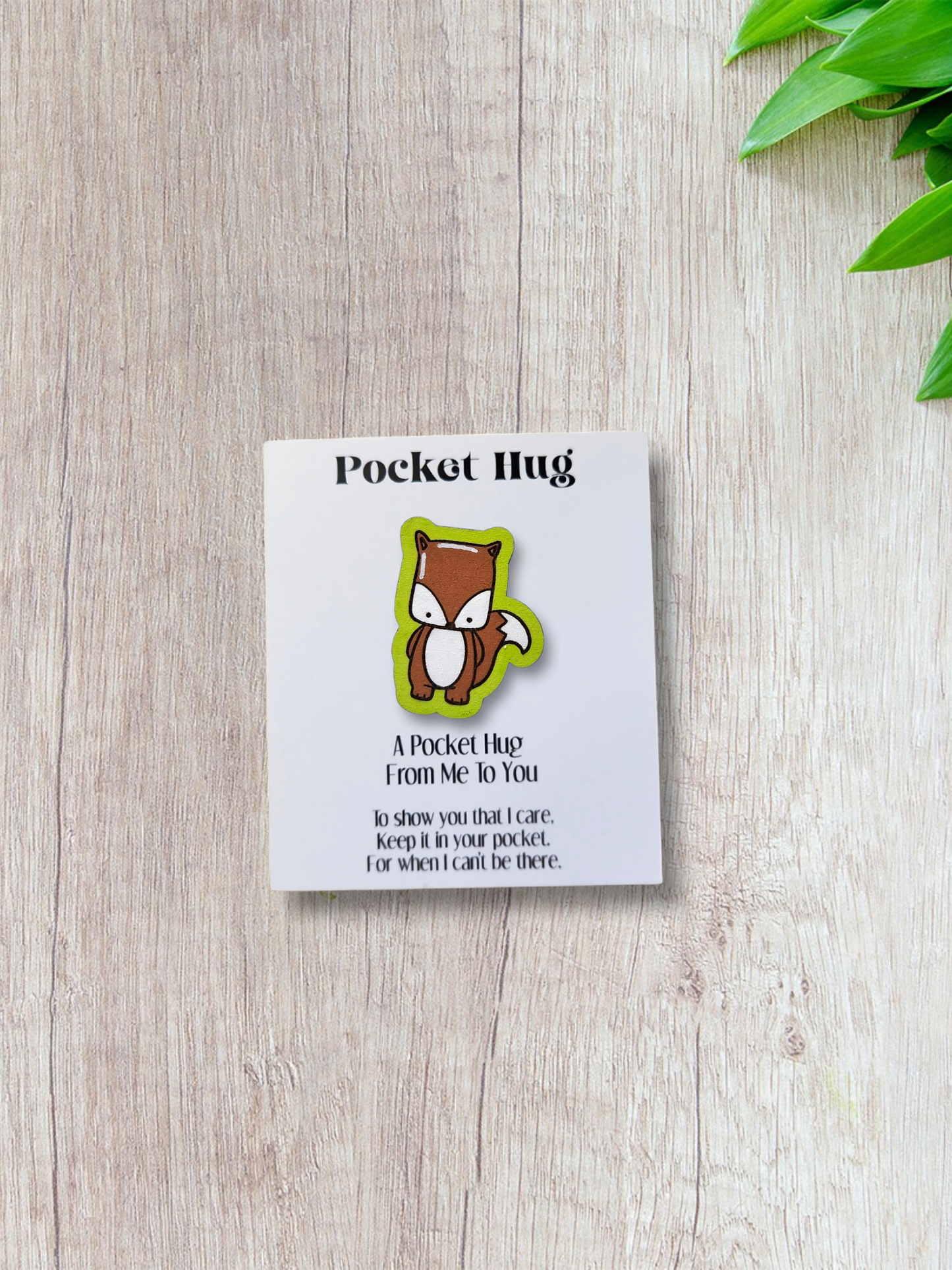 Wildlife Pocket Hugs (Customizable)