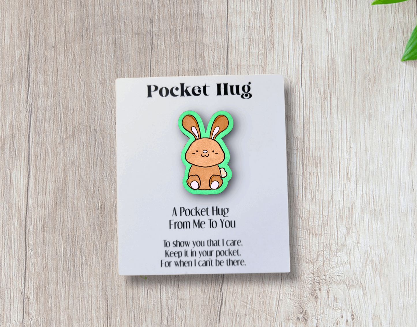 Rabbit Pocket Hug (Customizable)