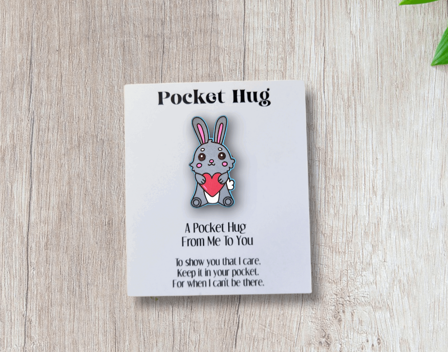 Rabbit Pocket Hug (Customizable)