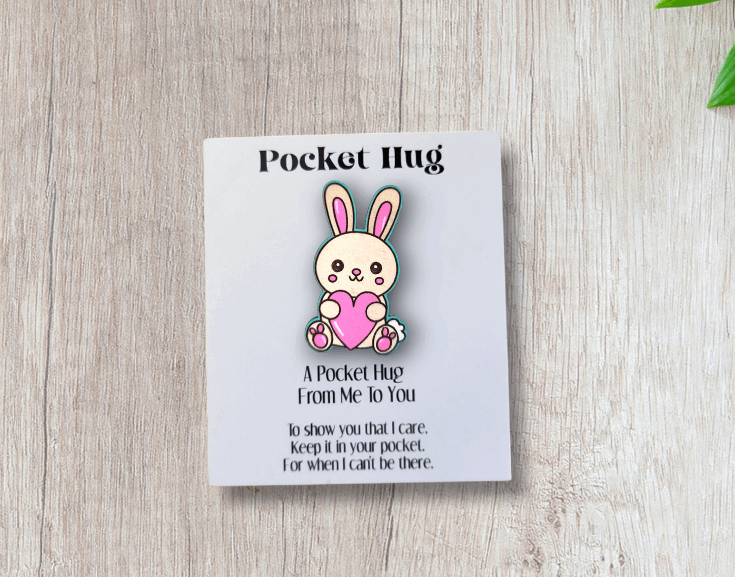 Rabbit Pocket Hug (Customizable)