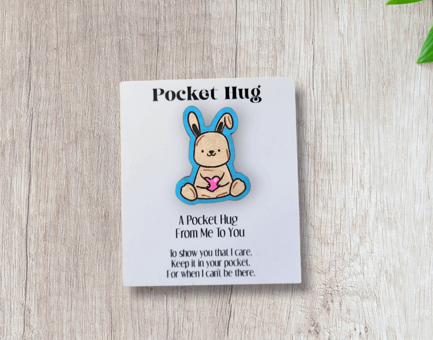 Rabbit Pocket Hug (Customizable)