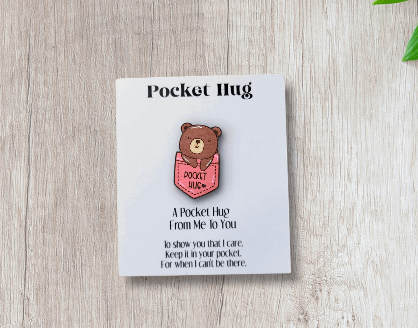 Bear Pocket Hugs (Customizable)