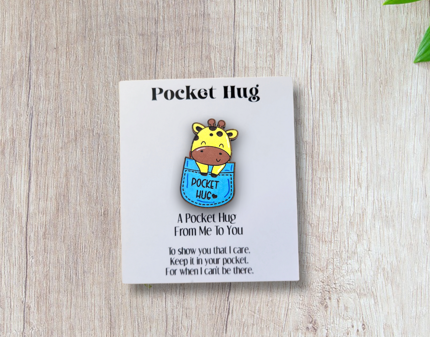 Zoo Animal Pocket Hugs (Customizable)