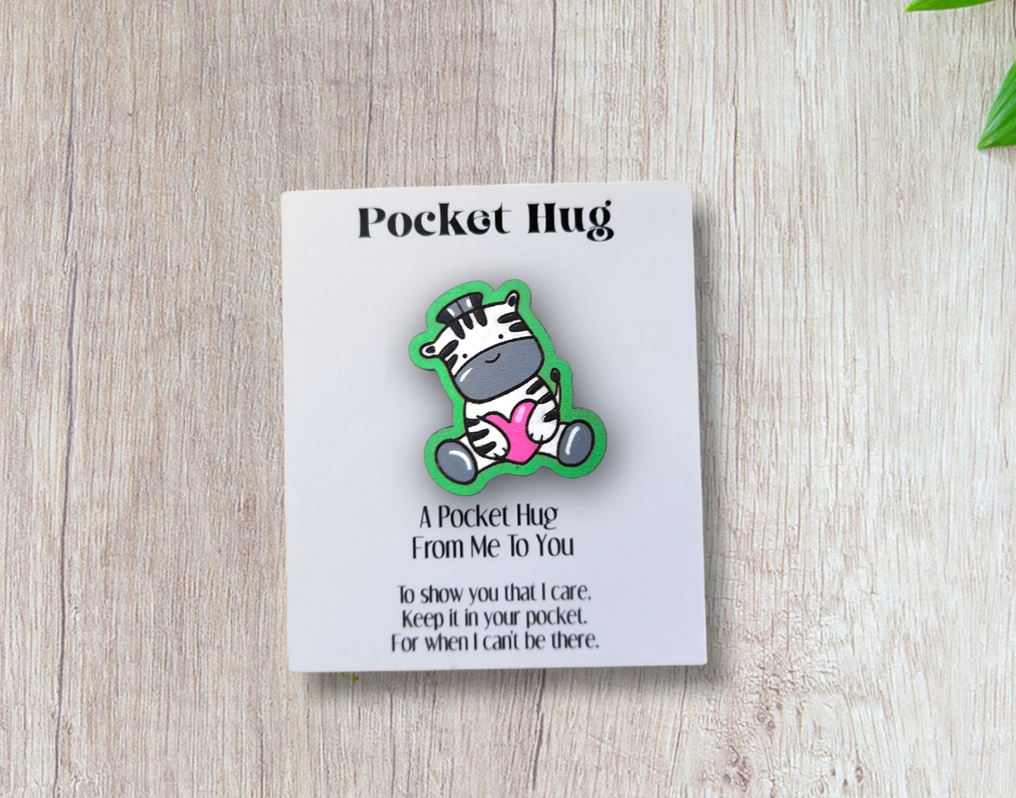 Zoo Animal Pocket Hugs (Customizable)