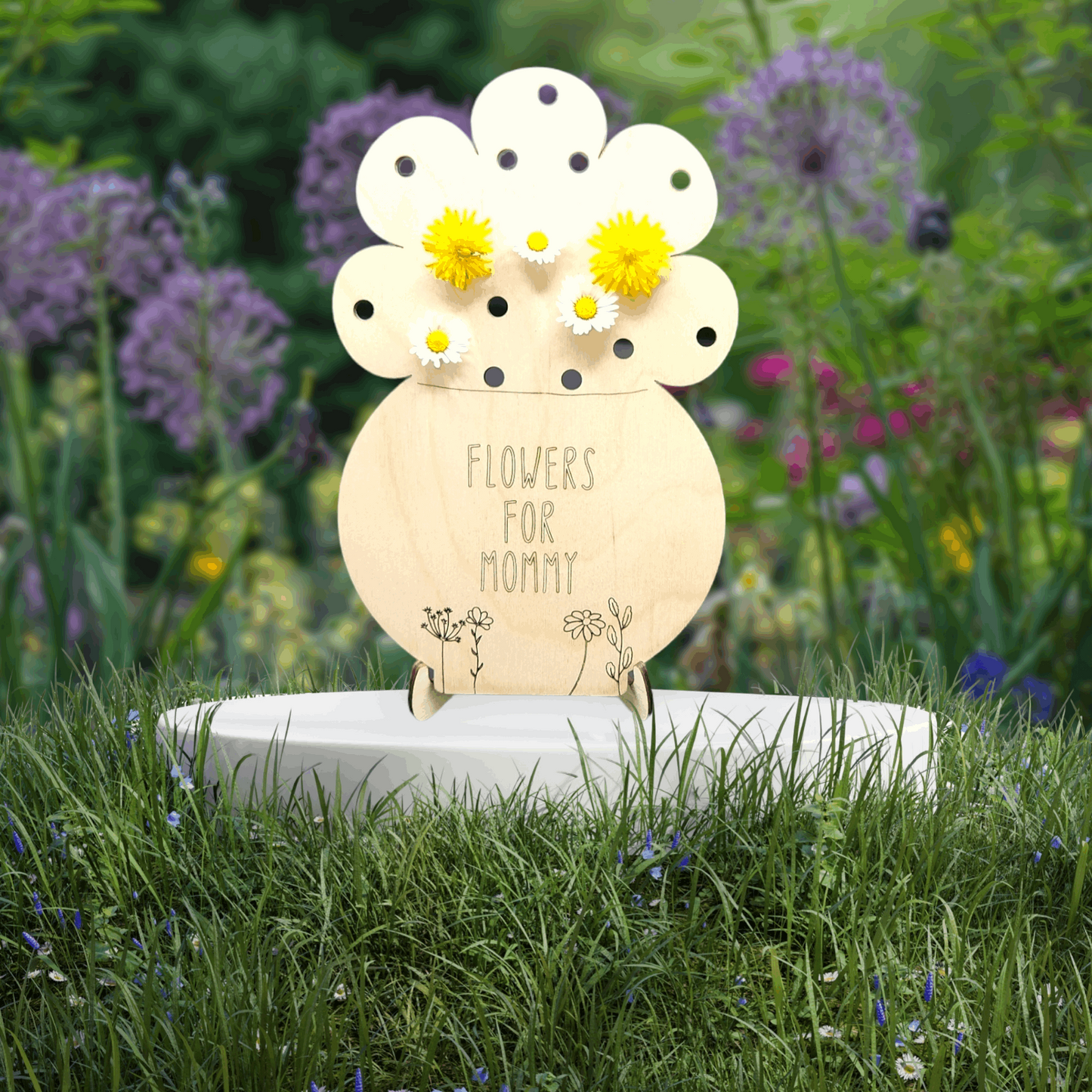 Handpicked For You/Flowers For Mommy Flower Display Board