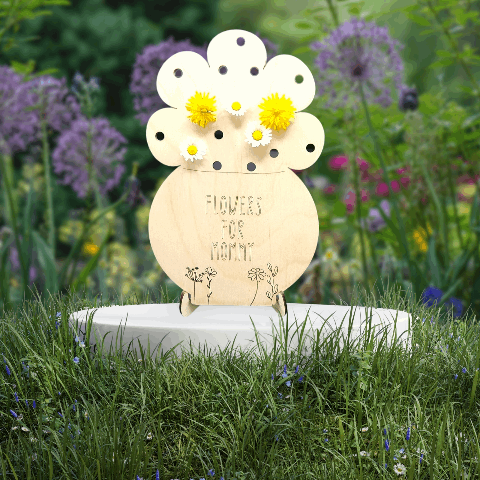 Handpicked For You/Flowers For Mommy Flower Display Board