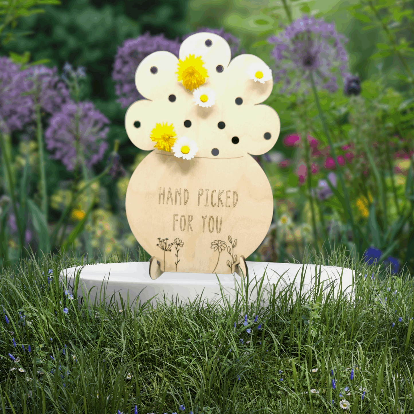 Handpicked For You/Flowers For Mommy Flower Display Board