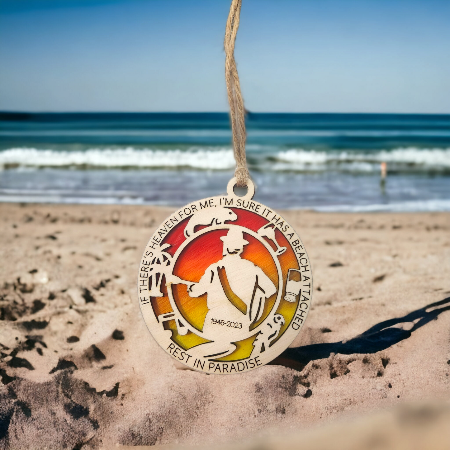 Celebrate the Margarita Legend with Our Handmade Jimmy Memorial Ornament