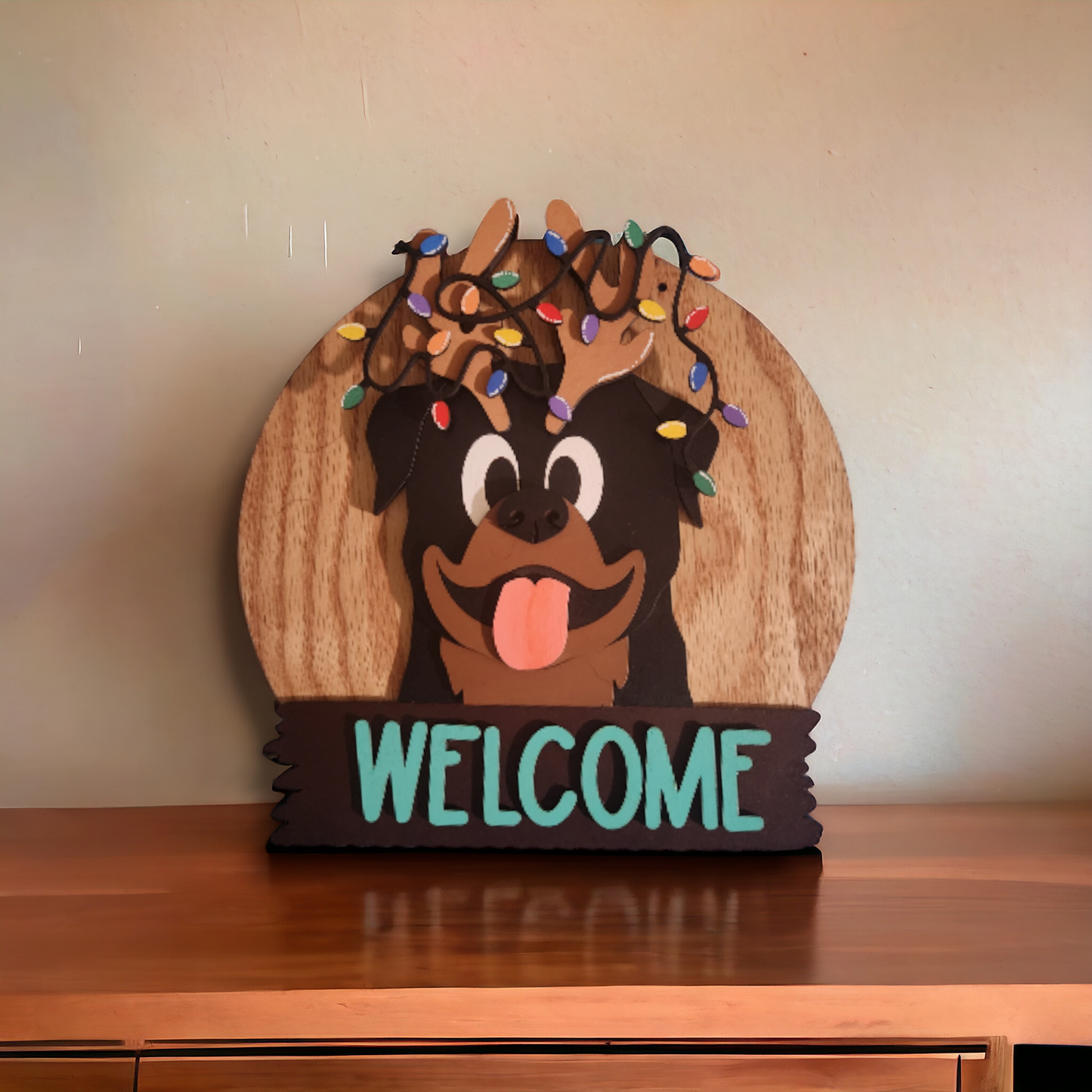 Welcome guests in style! Handmade Critter Welcome Signs with Interchangeable Hats for Every Holiday and Season!