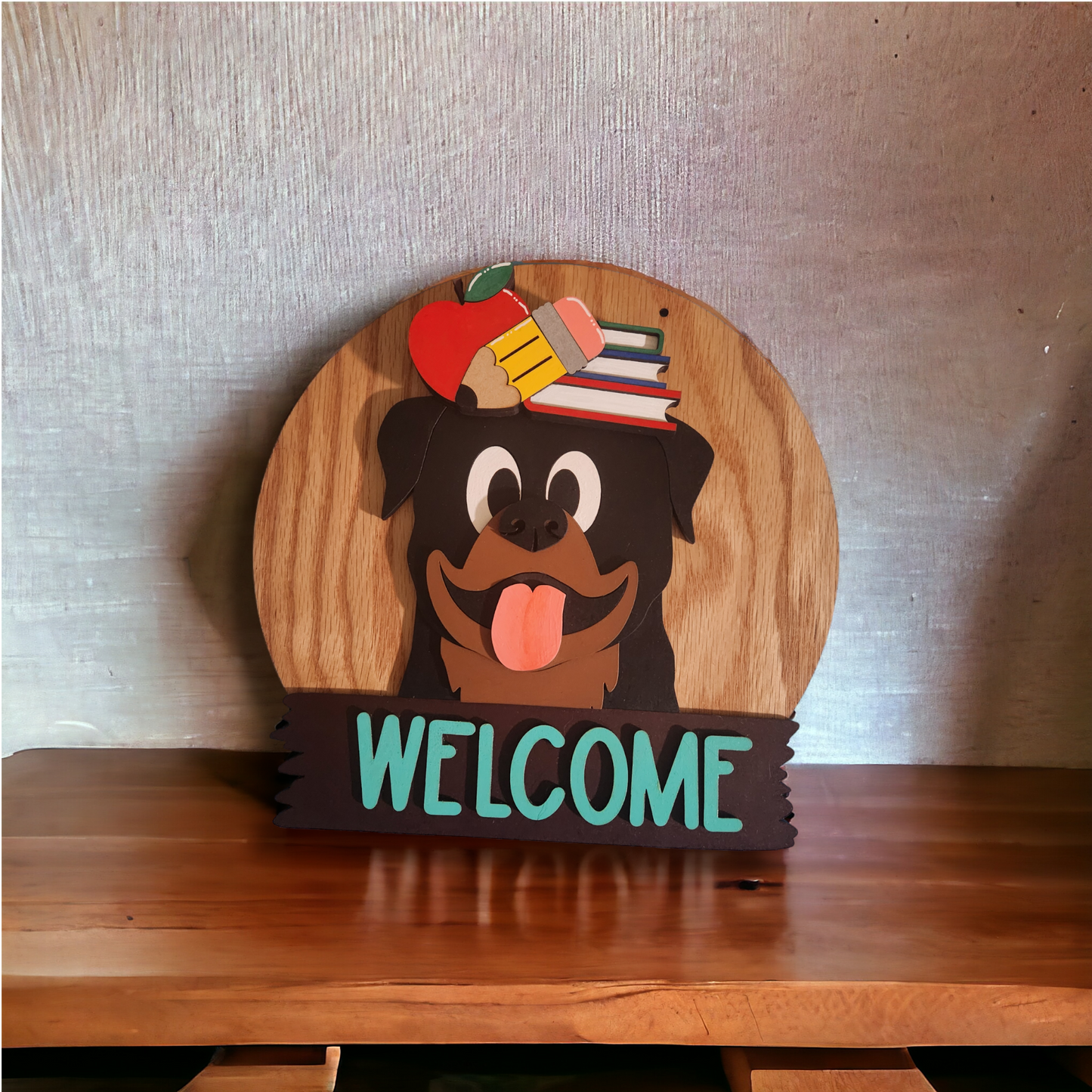 Welcome guests in style! Handmade Critter Welcome Signs with Interchangeable Hats for Every Holiday and Season!