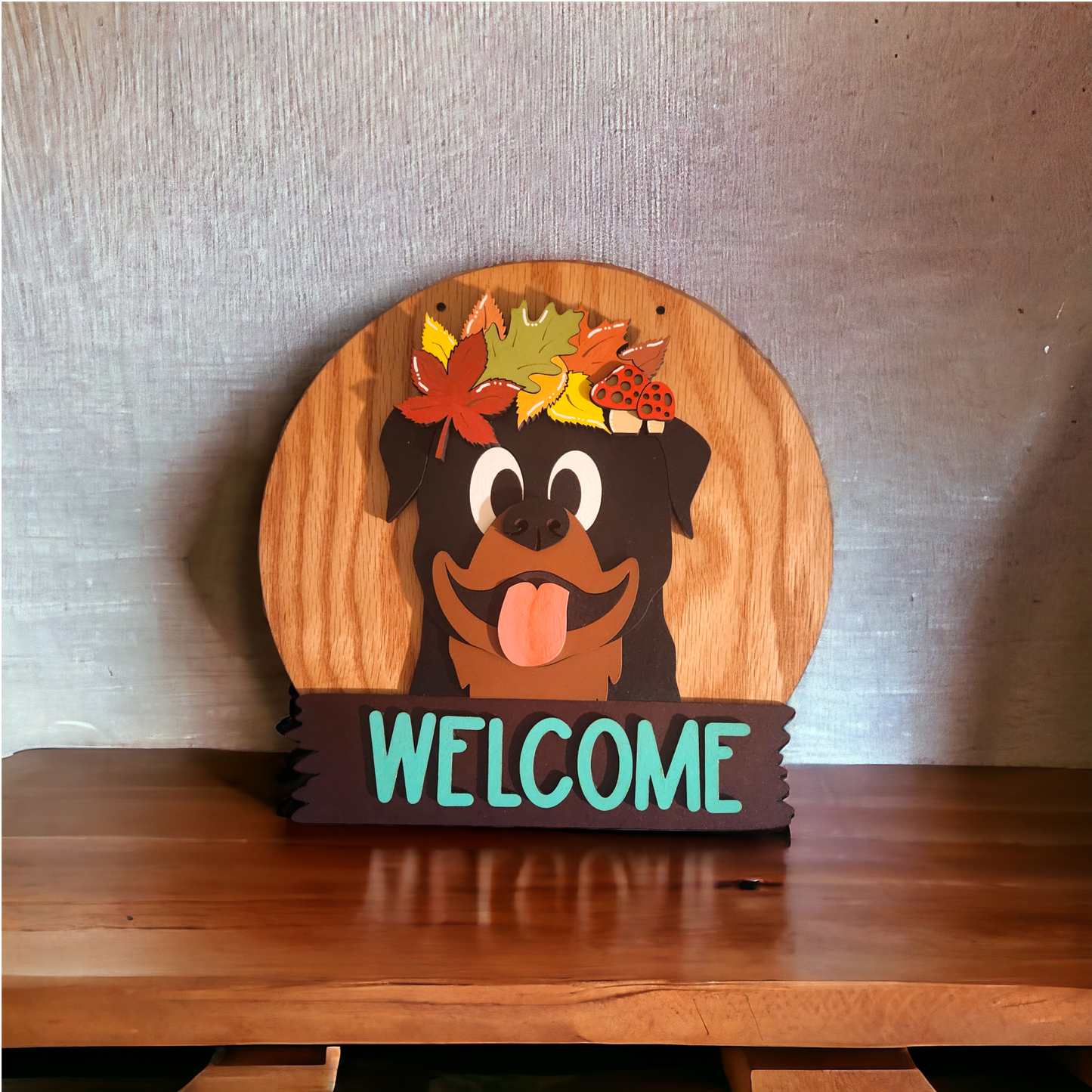 Welcome guests in style! Handmade Critter Welcome Signs with Interchangeable Hats for Every Holiday and Season!