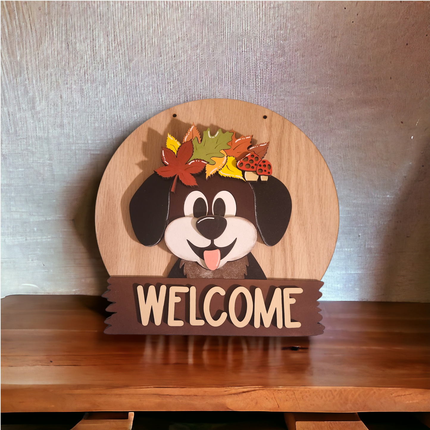 Welcome guests in style! Handmade Critter Welcome Signs with Interchangeable Hats for Every Holiday and Season!