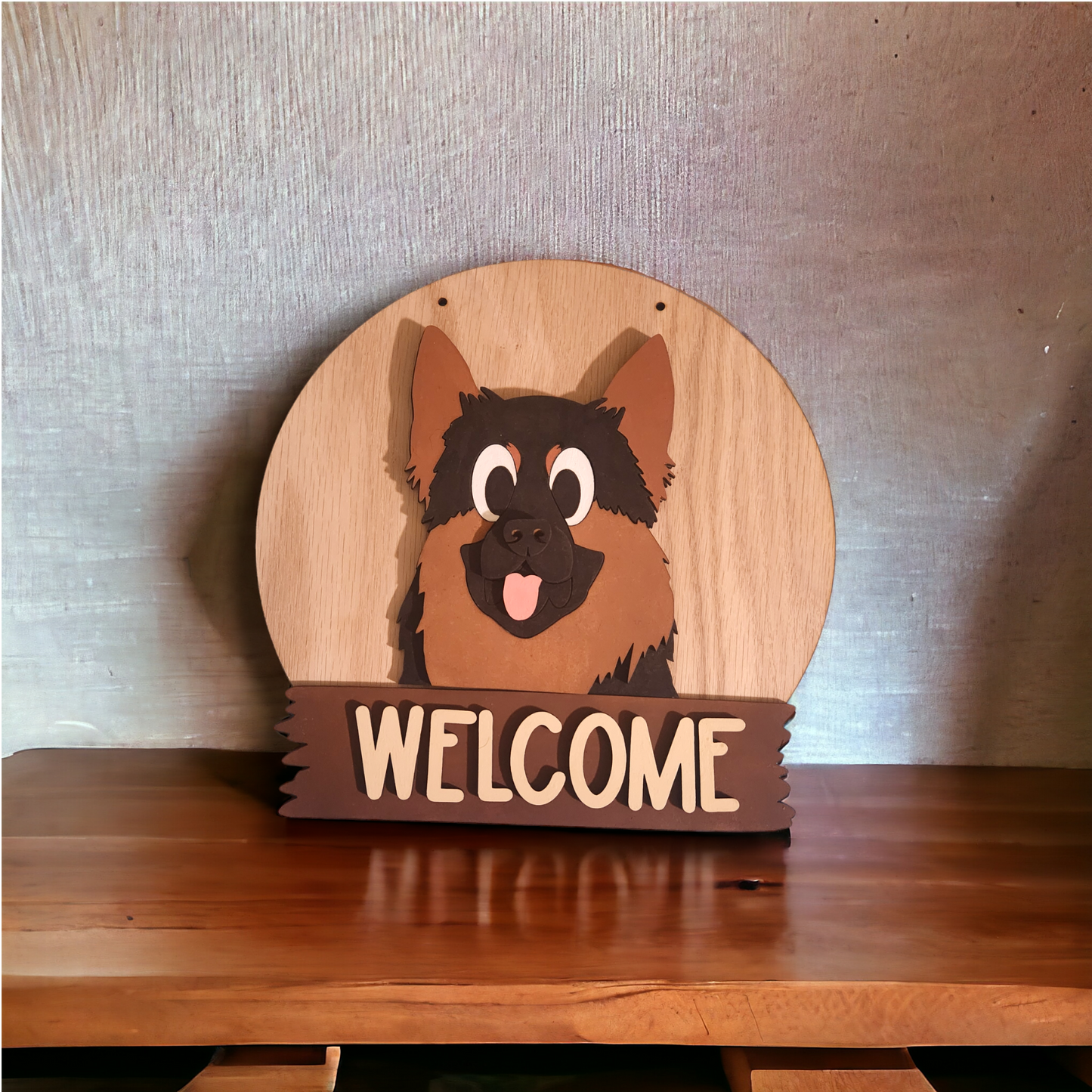 Welcome guests in style! Handmade Critter Welcome Signs with Interchangeable Hats for Every Holiday and Season!