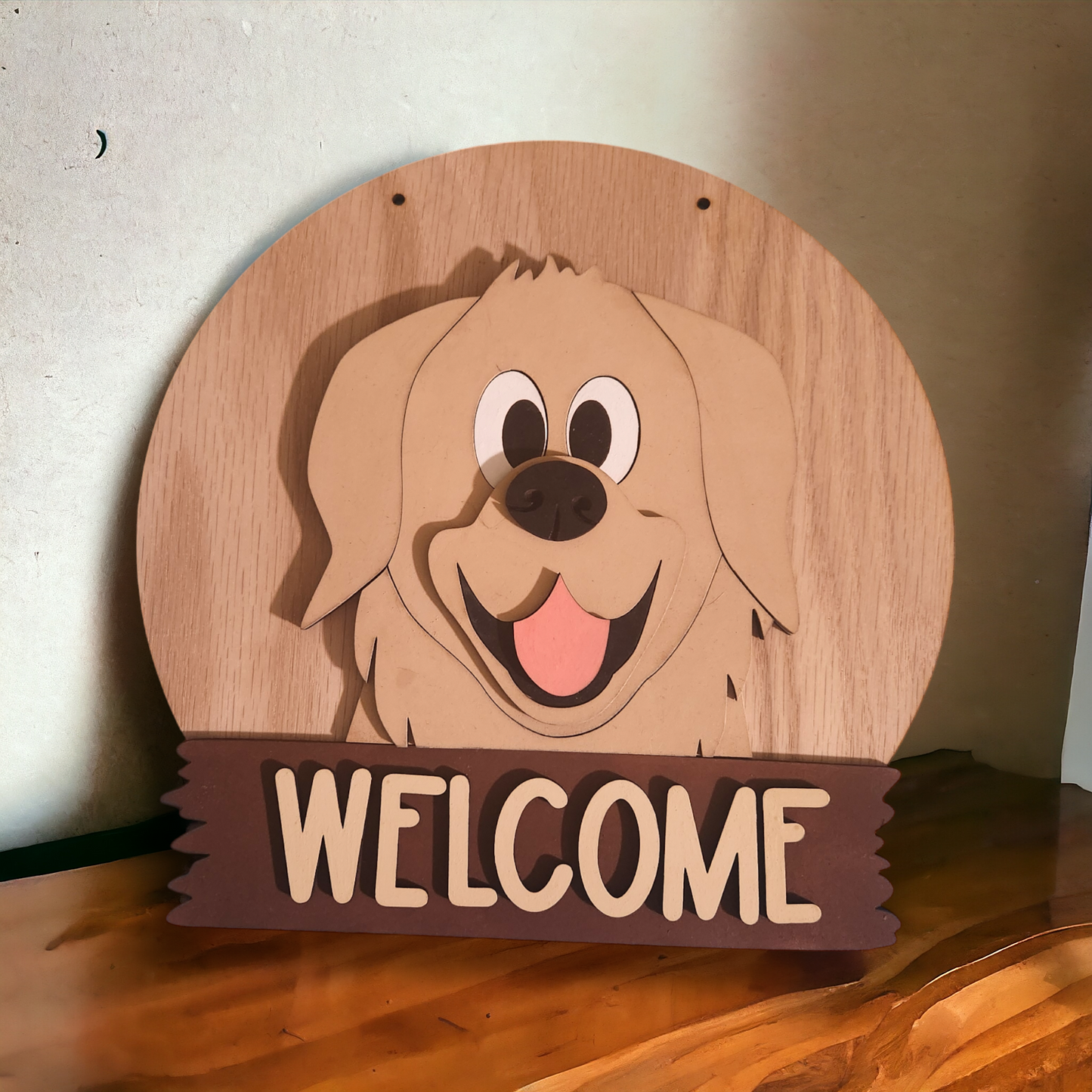 Welcome guests in style! Handmade Critter Welcome Signs with Interchangeable Hats for Every Holiday and Season!