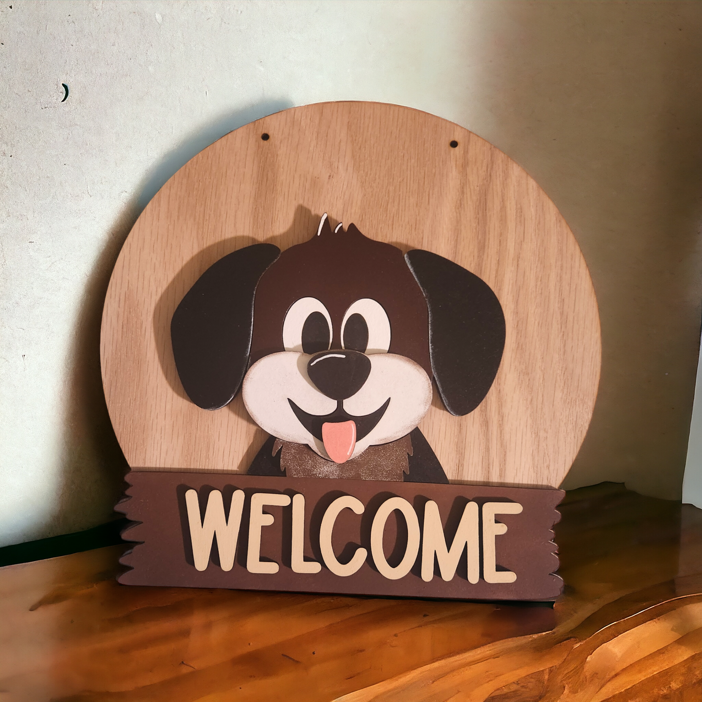 Welcome guests in style! Handmade Critter Welcome Signs with Interchangeable Hats for Every Holiday and Season!