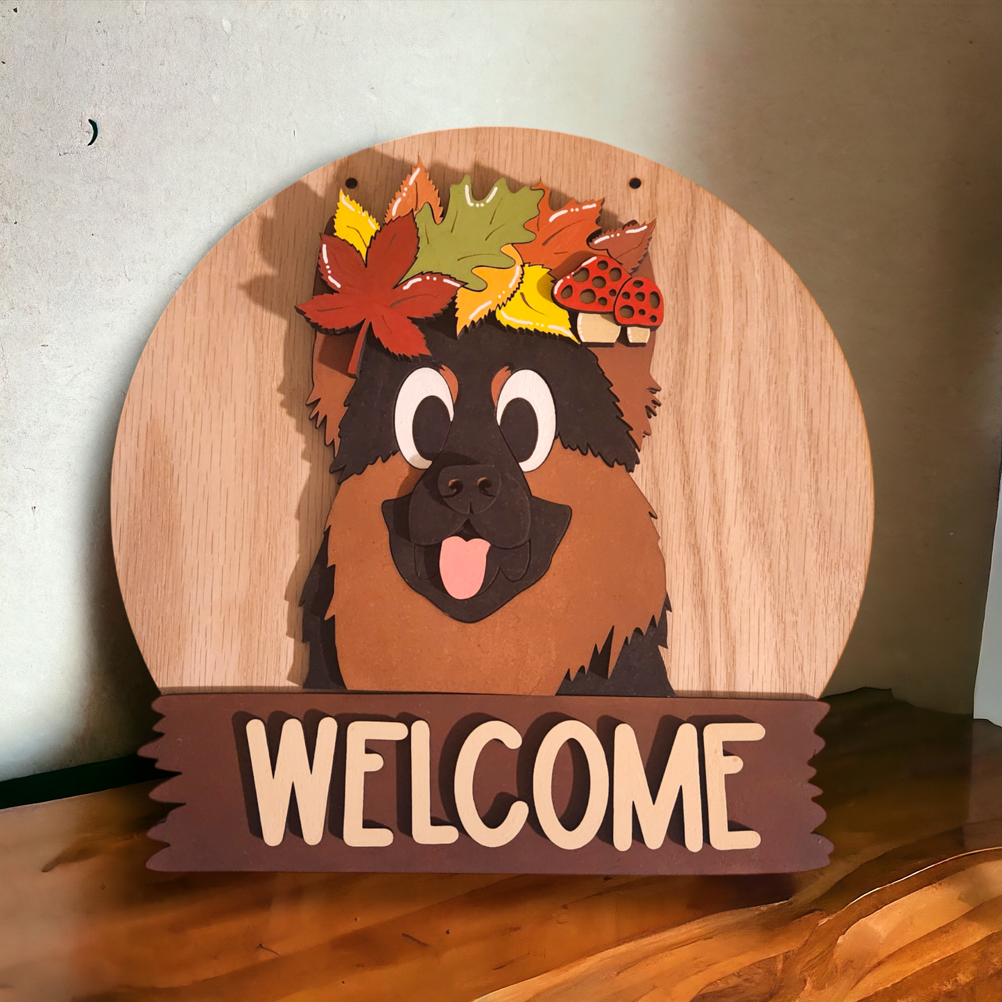 Welcome guests in style! Handmade Critter Welcome Signs with Interchangeable Hats for Every Holiday and Season!