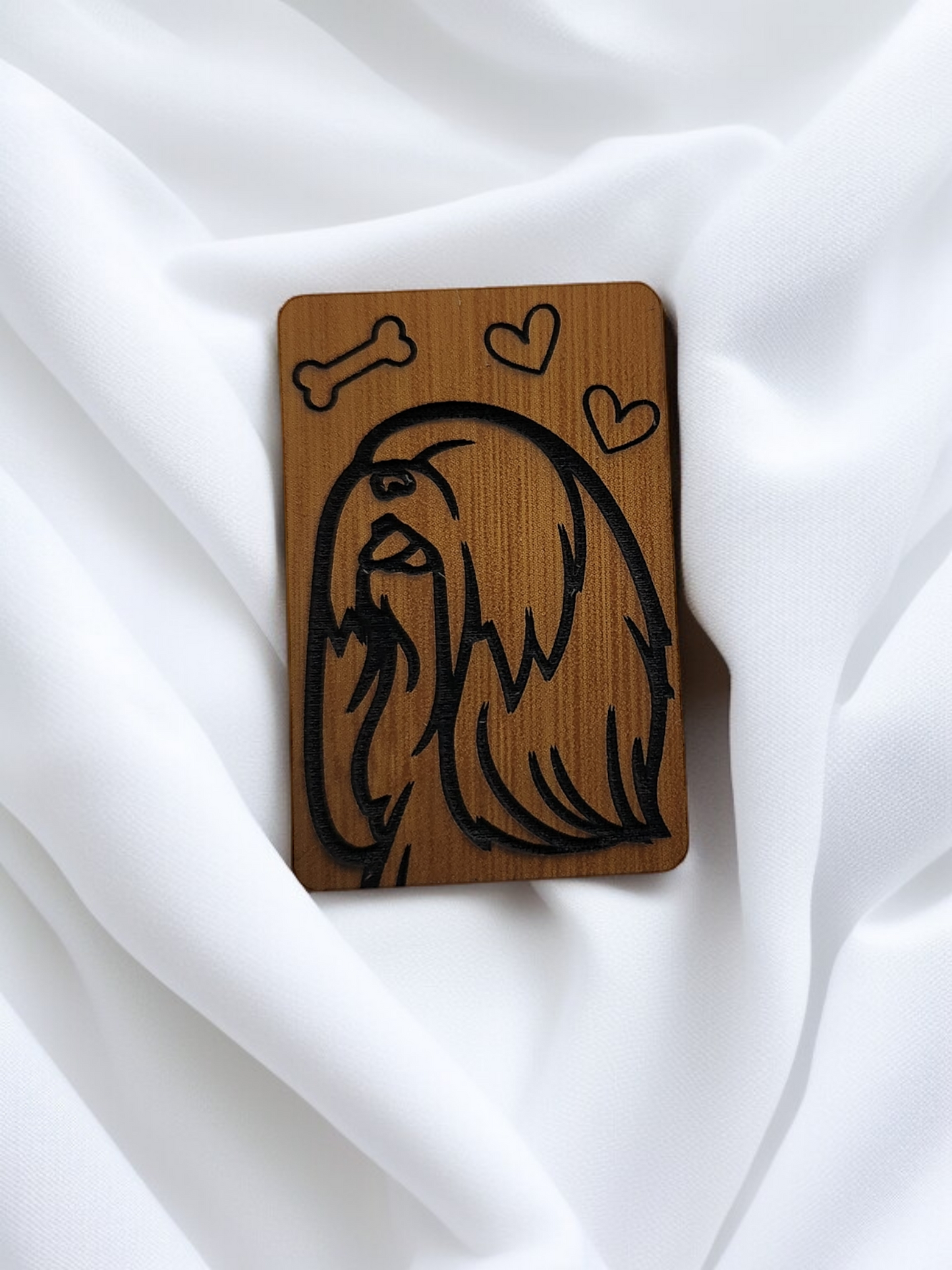 🐾 Stylish Dog Breed Hair Clips – Hand-Painted &amp; Engraved Just for You! 🐾