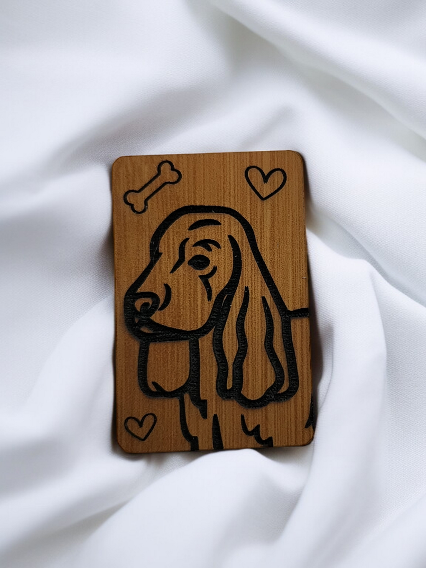 🐾 Stylish Dog Breed Hair Clips – Hand-Painted &amp; Engraved Just for You! 🐾