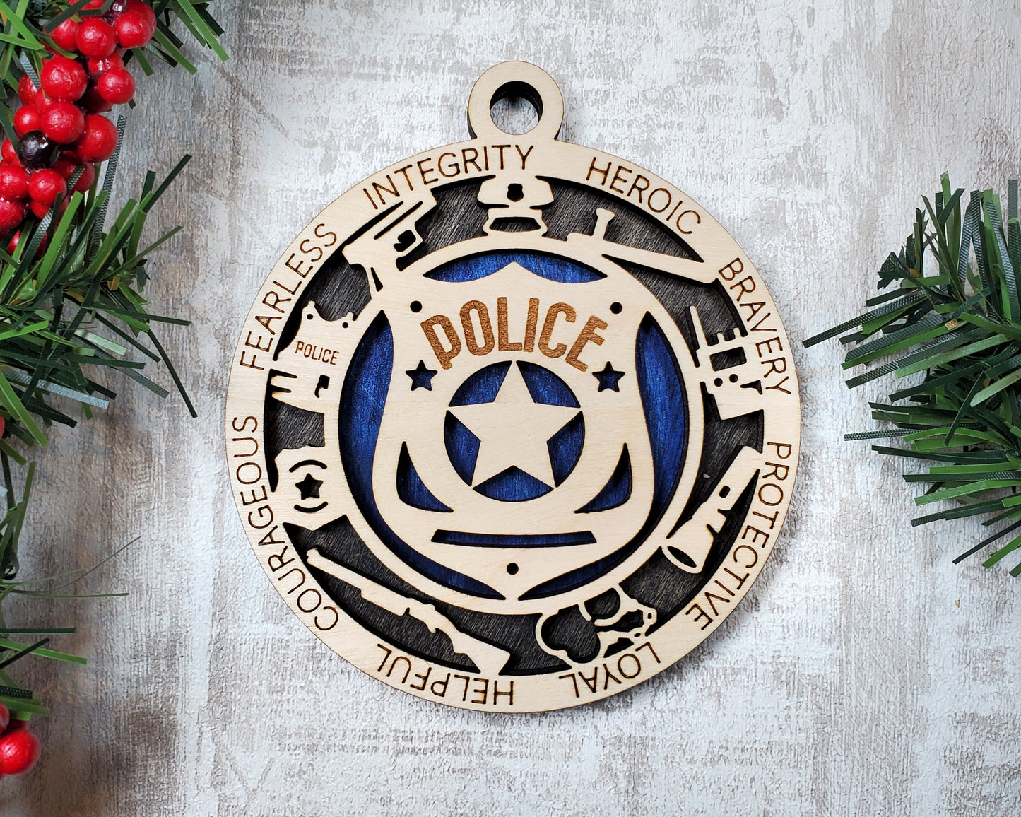 First Responder Ornaments (Customizable)