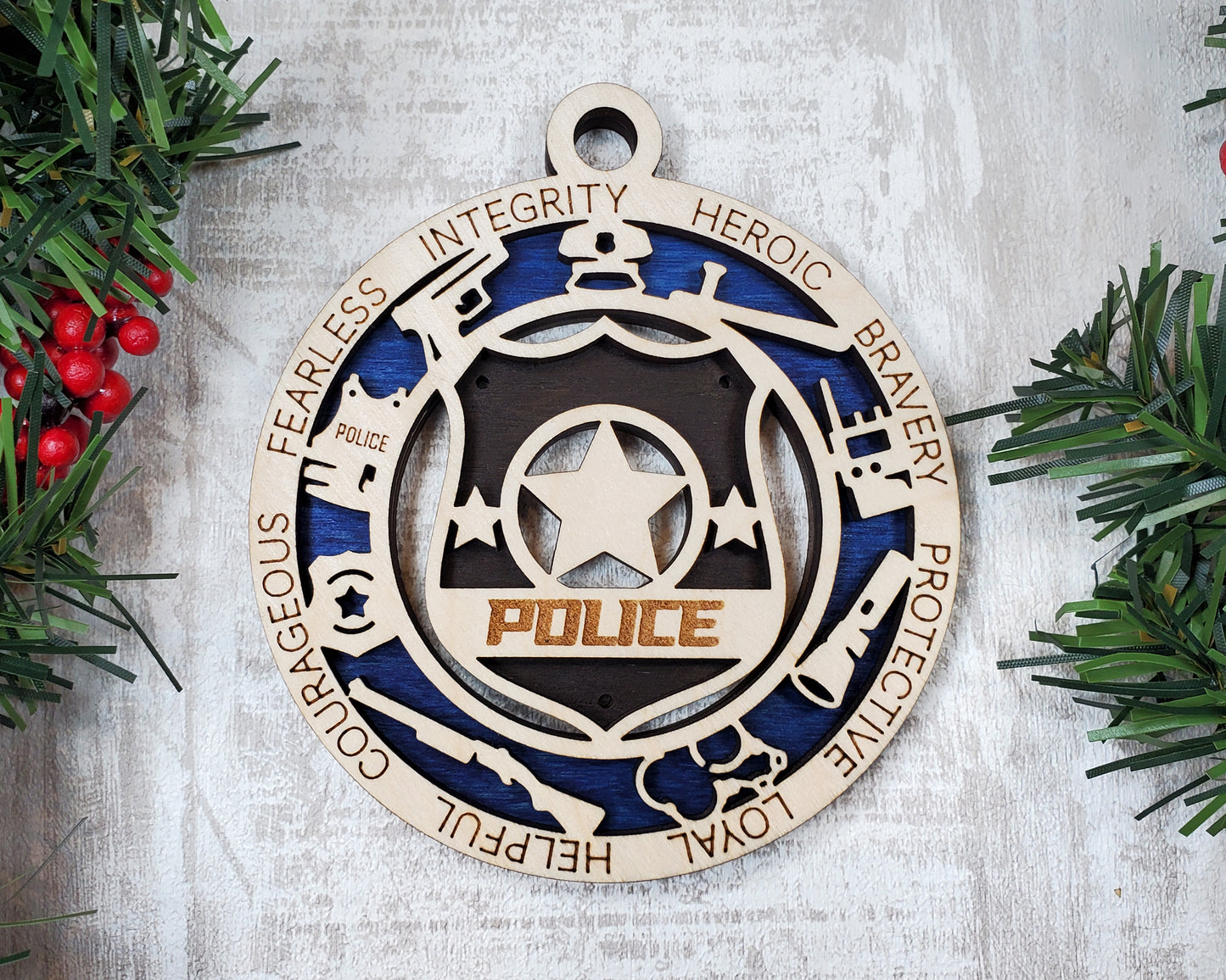 First Responder Ornaments (Customizable)