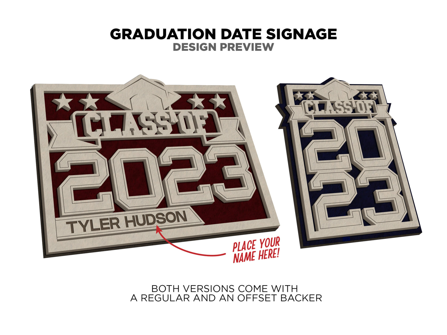 Graduation Date Sign