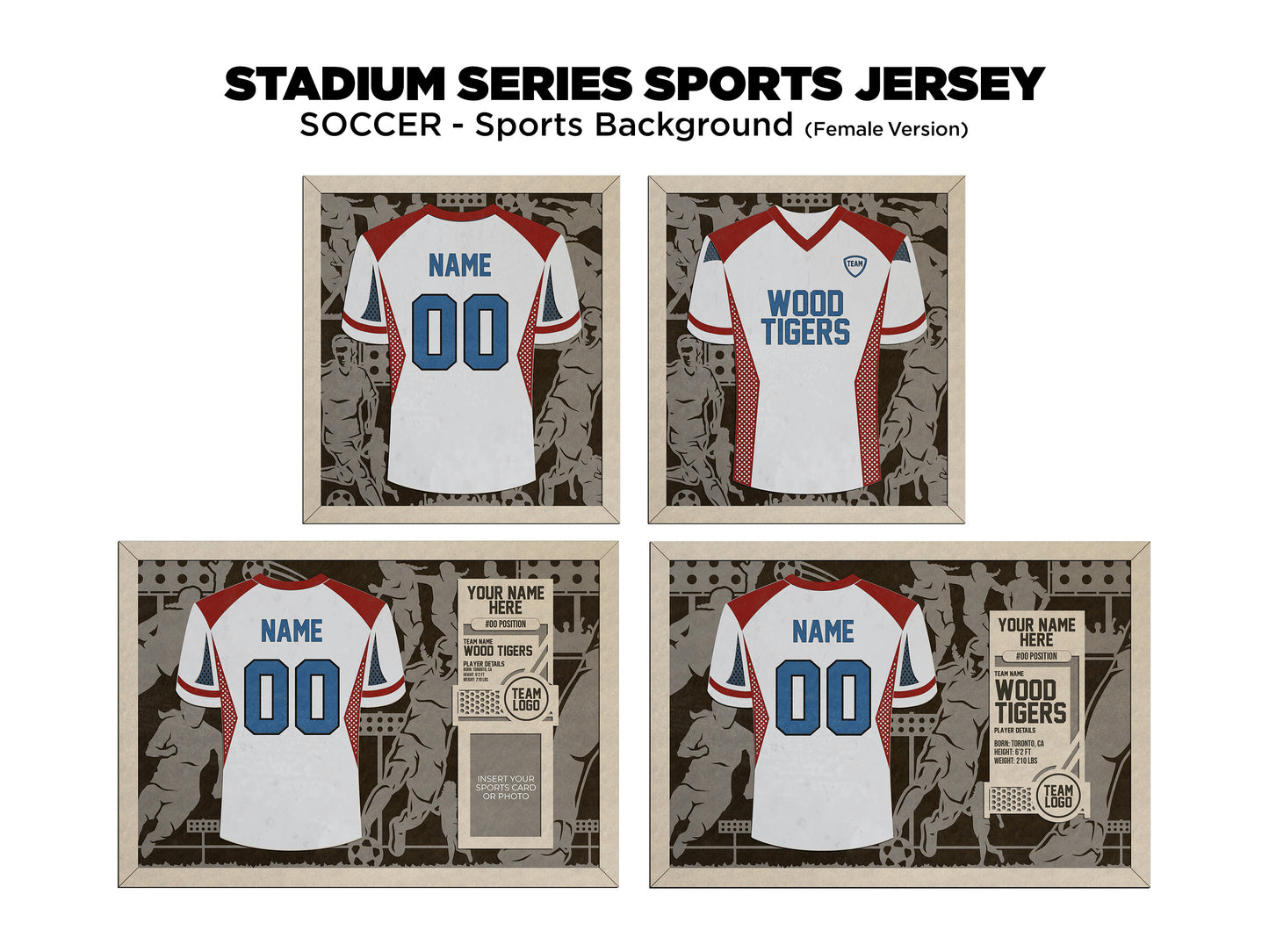 Stadium Series Jersey-Soccer (Customizable)