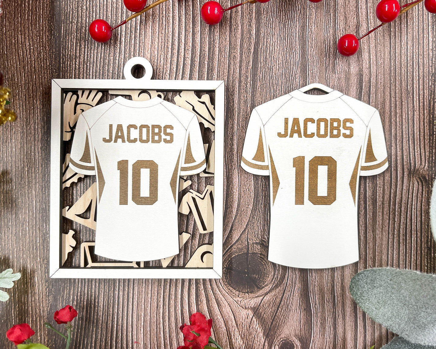 Sports Jersey Ornament-Soccer (Customizable)