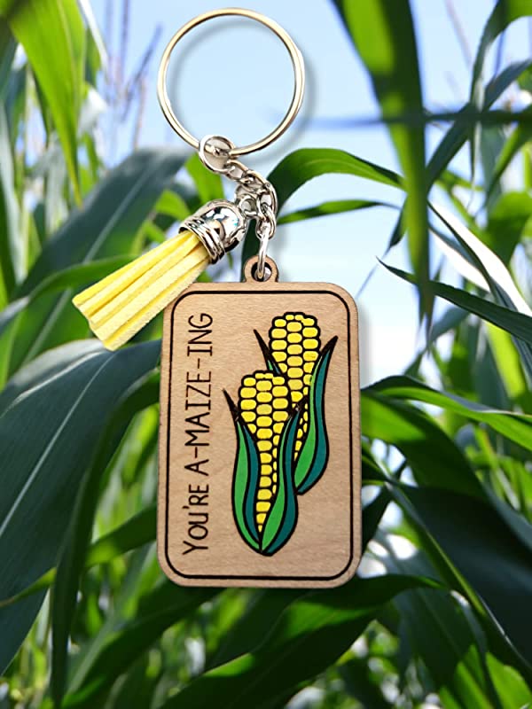 Funny Fruit and Vegetable Keychains Set 1 (Customizable)