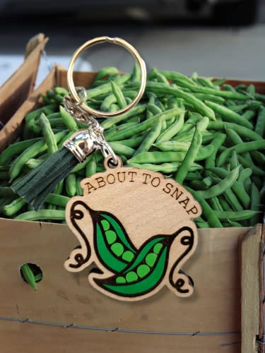 Funny Fruit and Vegetable Keychains Set 1 (Customizable)