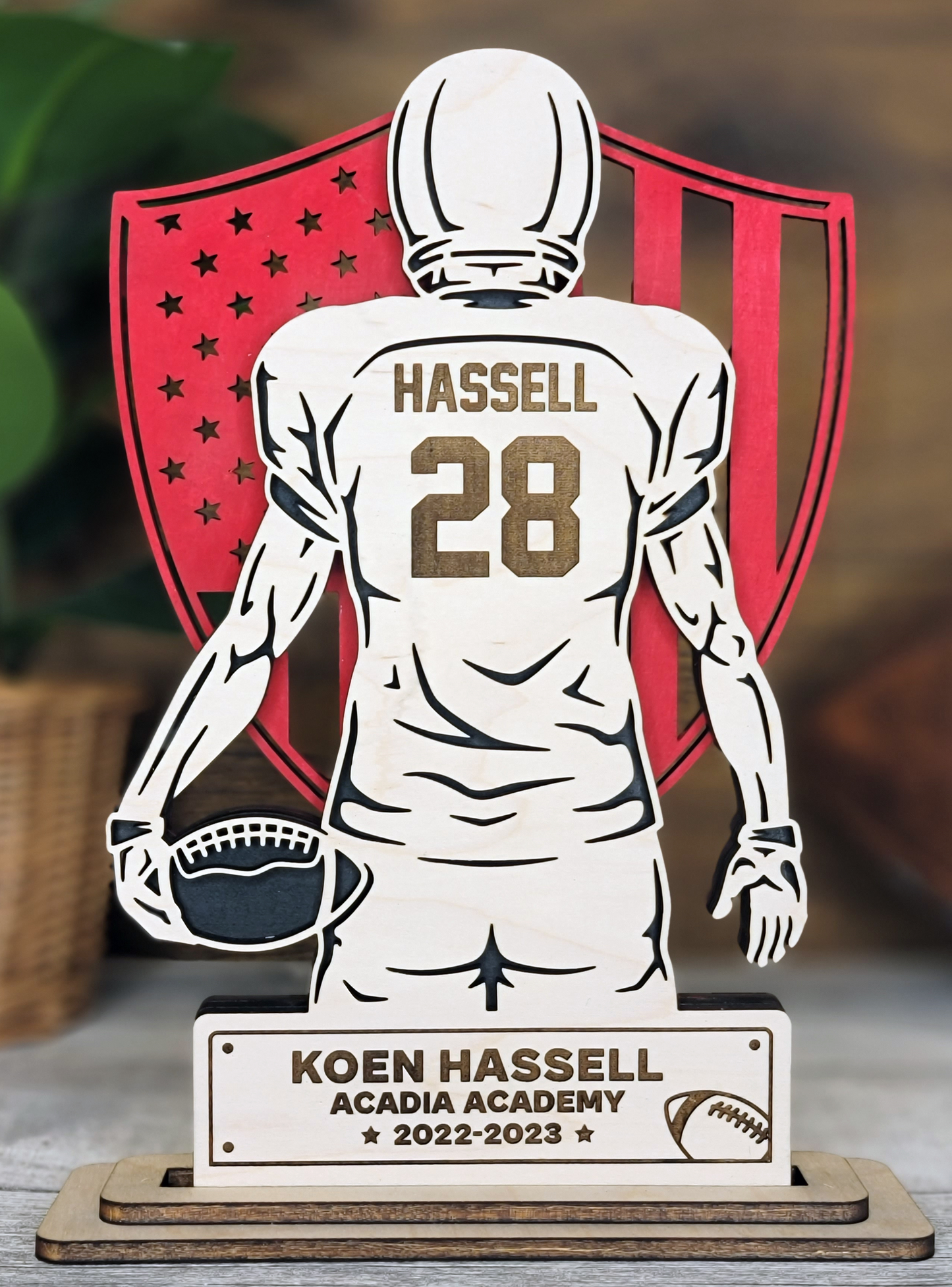 Football Stand-Up Signs (Customizable)