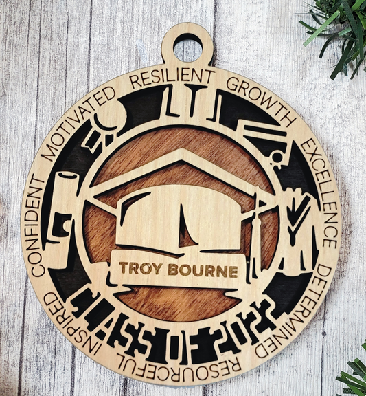 Graduation Ornament (Customizable)