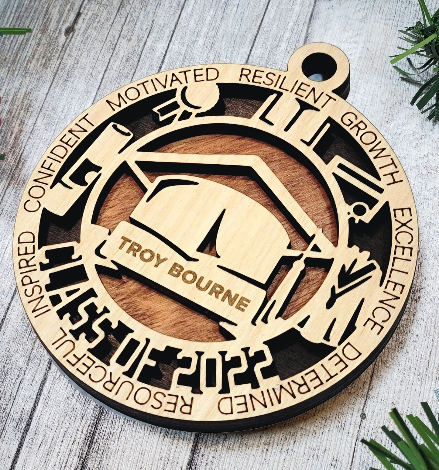 Graduation Ornament (Customizable)