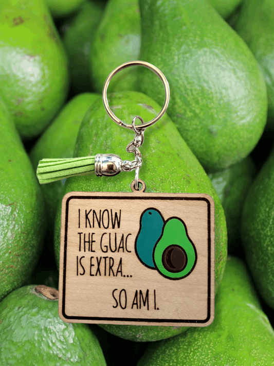 Funny Fruit and Vegetable Keychains Set 1 (Customizable)