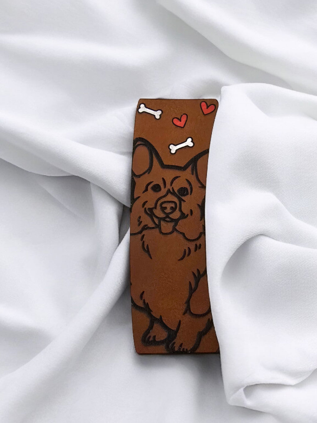 🐾 Stylish Dog Breed Hair Clips – Hand-Painted &amp; Engraved Just for You! 🐾