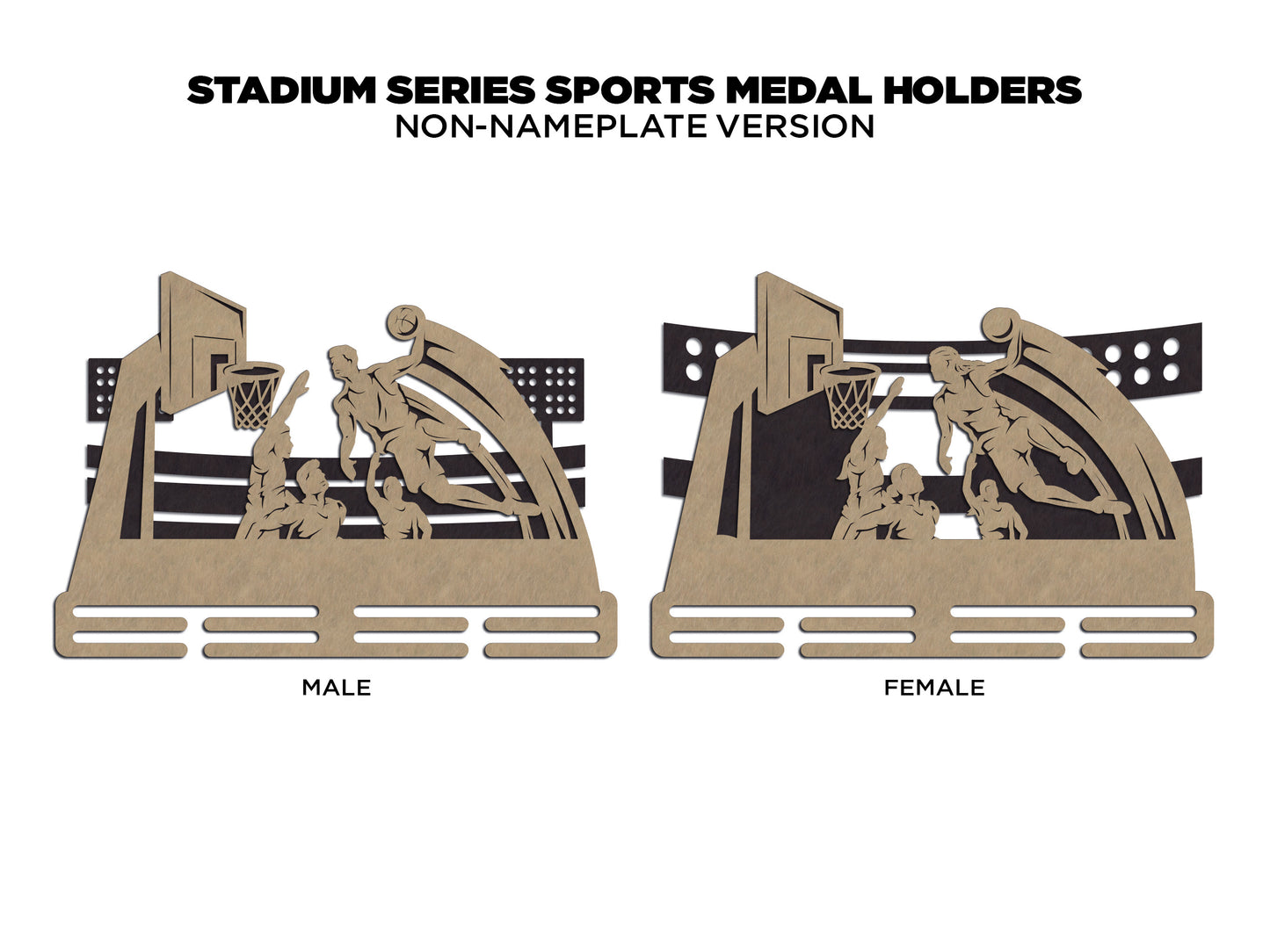 Stadium Series Sports Medal Holder (Customizable)