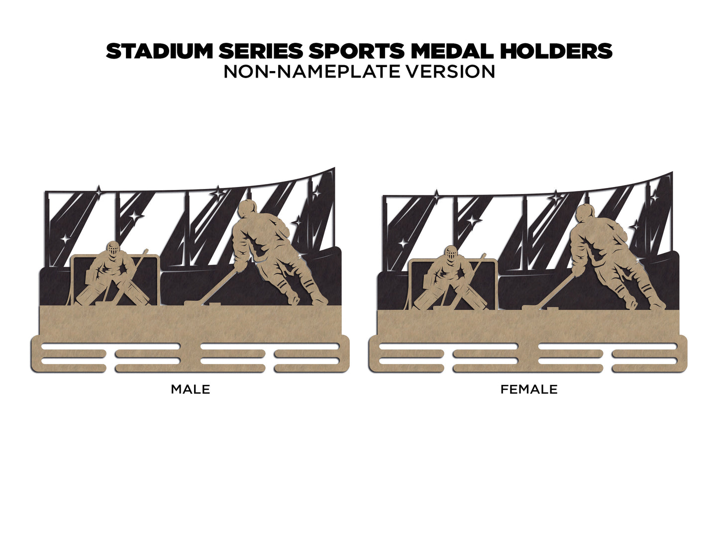 Stadium Series Sports Medal Holder (Customizable)