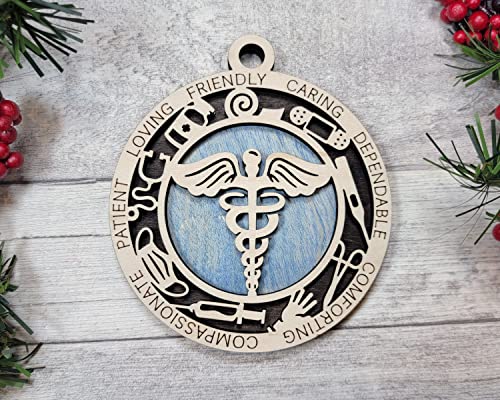 Medical Staff Ornaments (Customizable)