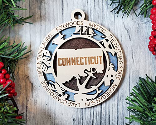 US State Ornaments (Customizable)