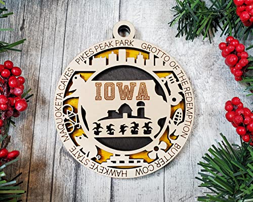 US State Ornaments (Customizable)