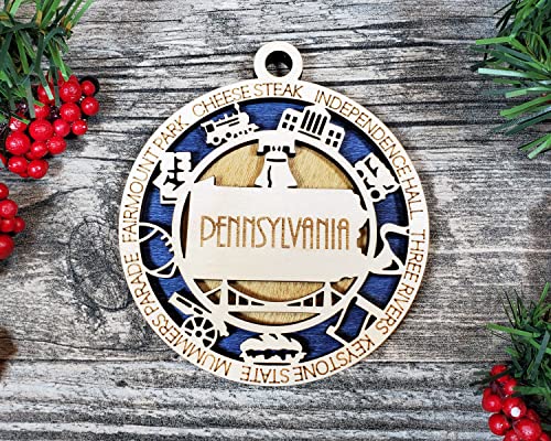 US State Ornaments (Customizable)