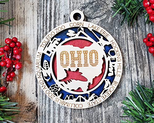 US State Ornaments (Customizable)